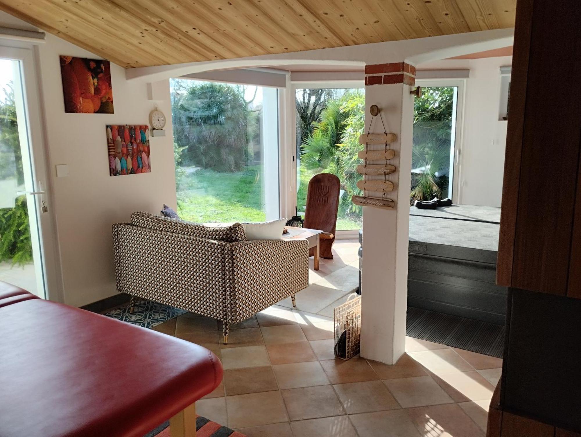 L'Eden Naturiste Spas Challans Habitación foto