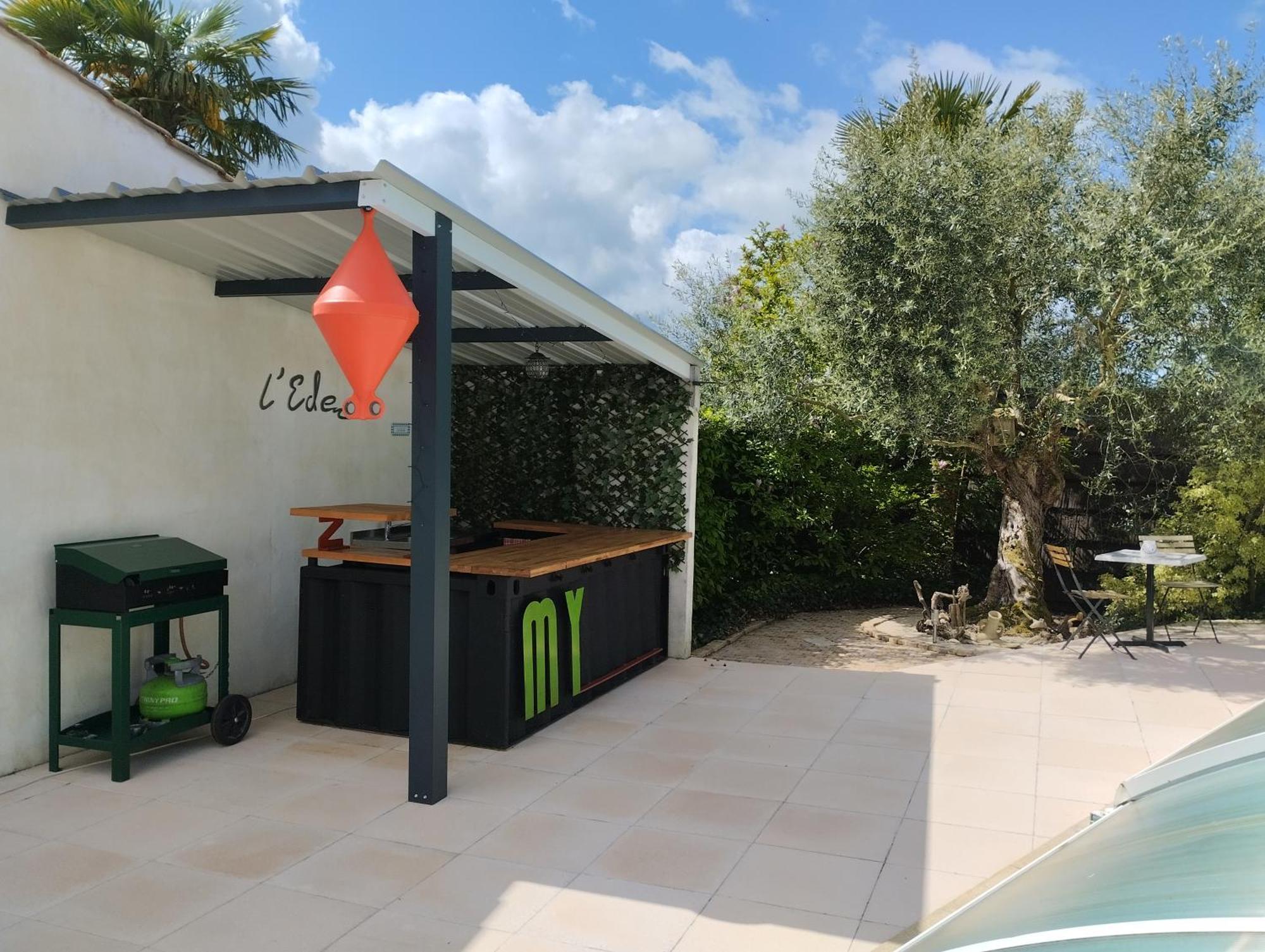 L'Eden Naturiste Spas Challans Exterior foto